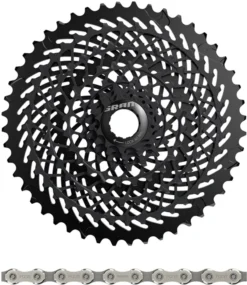 SRAM XG-899 E-Block Kassette + PC EX1 Kette 8-fach Verschleißset