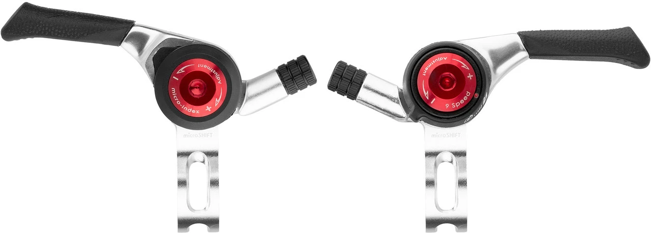 MICROSHIFT SL-T10 V+h Set Daumenschalthebel 2-/3-/10-fach Für Shimano Road