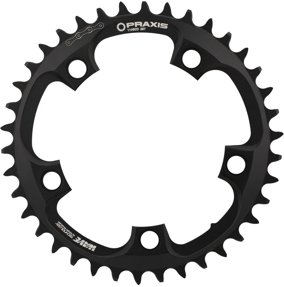 Praxis Works 1x 110 BCD Road Wave Tech Kettenblatt