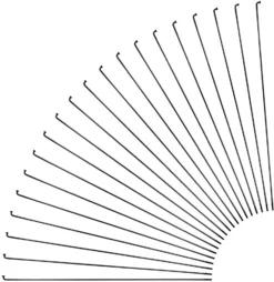 Sapim Race J-Bend Speichen Für Rohloff + Nippel - 20 Stück